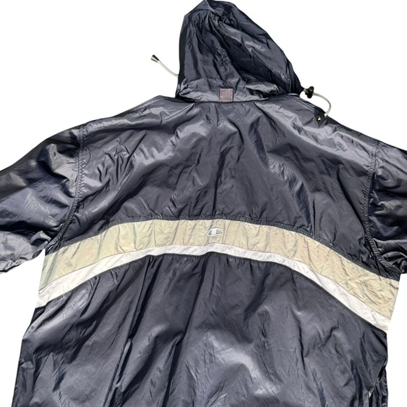 Champions men’s West Virginia university Mountaineers hooded windbreaker jacket - Picture 2 of 7